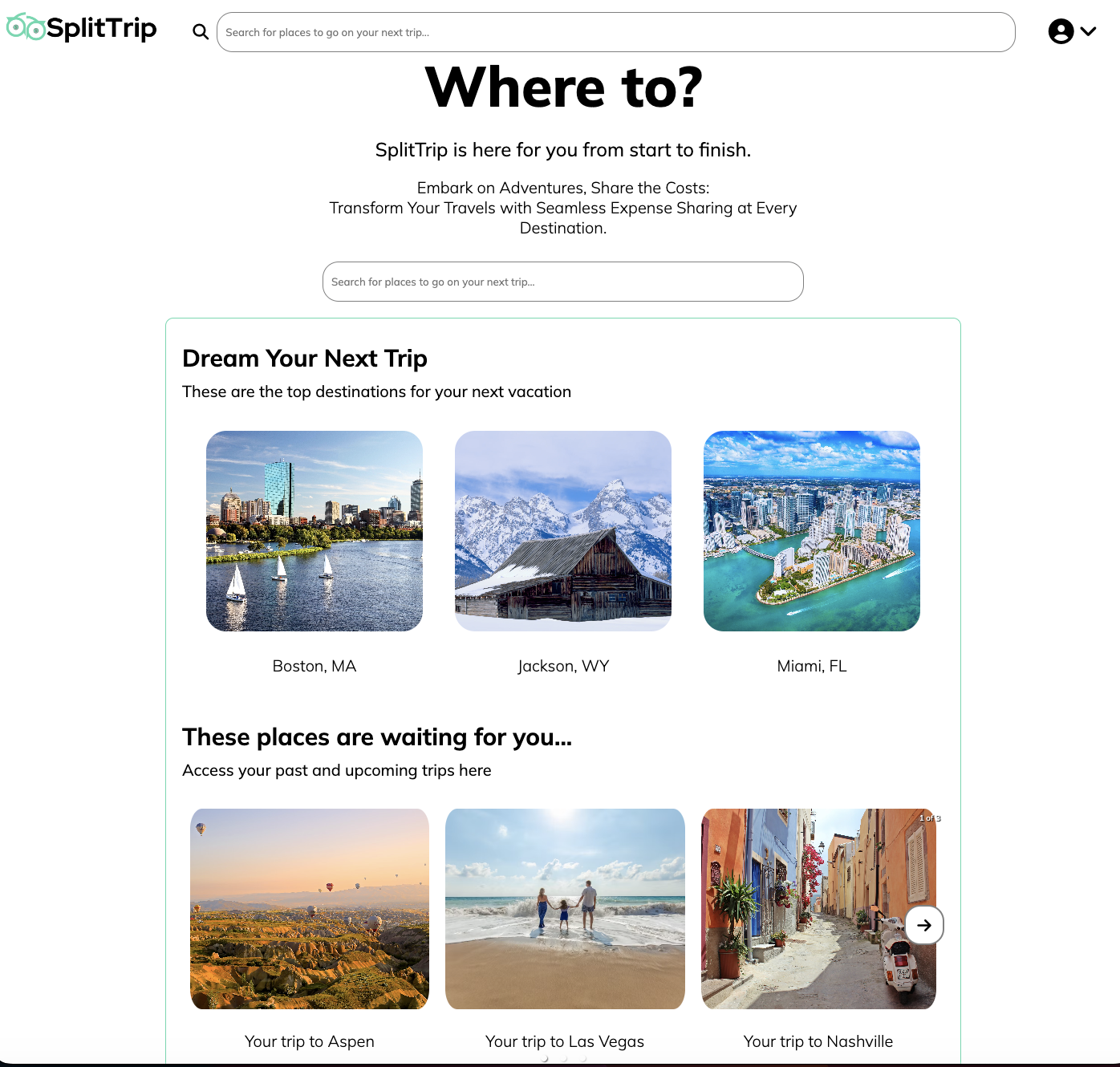 split-trip-home-page